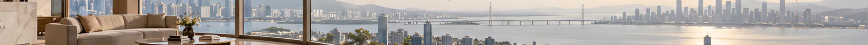 深圳湾城市天际线